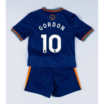 Billige Fotballdrakt Newcastle United Anthony Gordon #10 Replika Tredjedraktsett Barn 2025-26 Kortermet (med bukser)